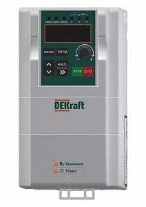 Частотный преобразователь DEKraft ПЧ-510-3PH-380В-0,75кВт-B DEKV060G0R75T4B