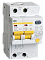 Дифференциальный автоматический выключатель IEK АД12 2П 63А 30мА, тип AC, 4.5кА, C