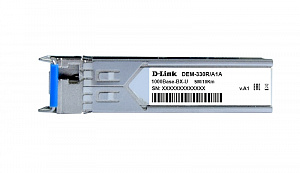 Трансивер D-Link SFP 1000Base-BX-U, 10km, Tx 1310 нм, Rx 1550, LC 330R/10KM/A1A