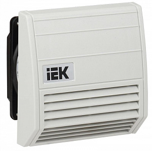 Вентилятор IEK с фильтром, 21 м3/ч, IP55 YCE-FF-021-55