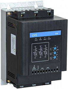 Устройство плавного пуска IEK ONI SFB 380В 30 кВт 3Ф, 60A, 110-220В, Modbus SFB-33-30-A-10