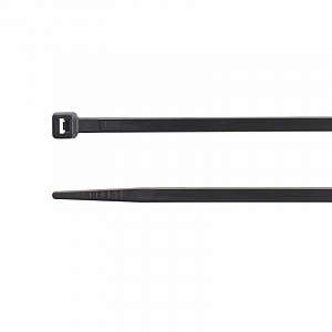 Хомут кабельный BM 3.6х370 полиамид черный устойчивый к УФ, 100 шт/уп. BM-N3736