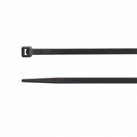Хомут кабельный BM 4.8х370 полиамид черный устойчивый к УФ, 100 шт/уп.