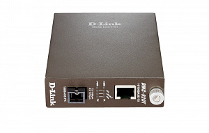 Медиаконвертер D-Link DMC-920T WDM 1x 10/100Base-TX, 1x 100Base-FX SC, 20km DMC-920T/B10A