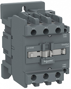 Контактор Schneider Electric EasyPact TVS 40А 3П, 1НО+1НЗ, 400В AC3, 110В 50Гц LC1E40F5