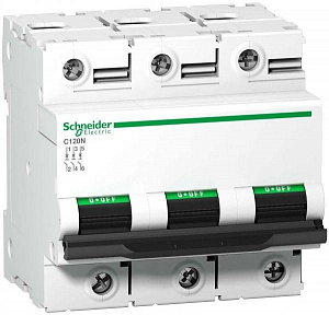 Автоматический выключатель Schneider Electric Acti 9 C120N 125А 3п 10кА, C A9N18369