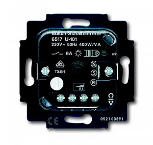 Механизм светорегулятора поворотный ABB BJE 400 Вт, скрытый монтаж, 6517 U-101-500 2CKA006517A0018