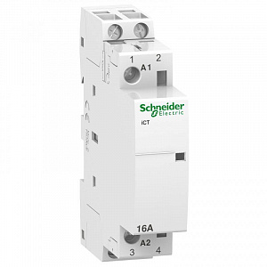 Контактор Schneider Electric Acti9 iCT16A 2НО, 230/240В AC A9C22712