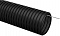 Труба гофрированная IEK ELASTA ПНД 32 мм, с протяжкой черная, 25 м/уп.