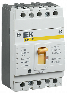 Автоматический выключатель IEK ВА88-33 3П 32А 15кА SVA4410-3-0032