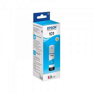 Чернила Epson 101 струйный голубой 70мл C13T03V24A