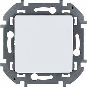 Механизм переключателя 1-кл. Inspiria (группа Legrand) 10А IP20 250В 10AX бел. 673650