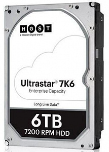 Жесткий диск HGST 6TB 7.2K SAS 3.5" 256Mb, HUS726T6TAL5204 0B36047