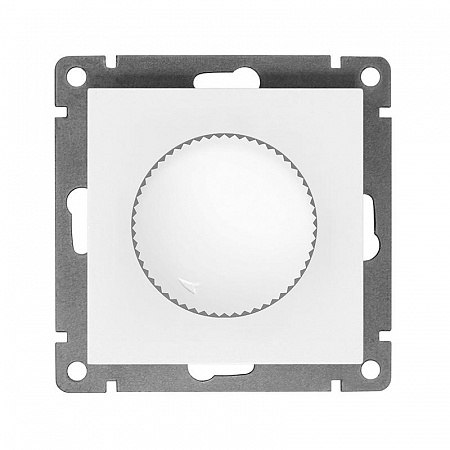 Светорегулятор Universal Афина 500Вт механизм белый