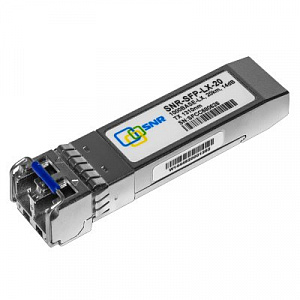 Трансивер SNR SFP 1000BaseLX MM, LC, 1310нм, 20km, DDM SNR-SFP-LX-20
