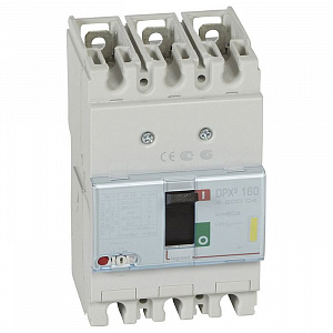 Автоматический выключатель Legrand DPX3 3П 80А 16кА, термомагнитный расцепитель 420004