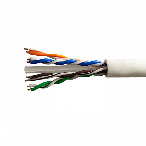 Кабель витая пара SUPRLAN U/UTP 6, 4х2х23AWG PVC серый 01-0316-1