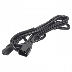 Кабель питания ITK 3х1,5 3м с разъёмами С13-C14 PC-C13C14-3M