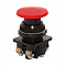 Кнопка Электродеталь КЕ-021 исполнение 2, Стоп, красный грибок