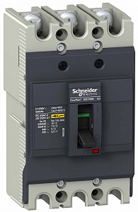 Автоматический выключатель Schneider Electric EasyPact EZC100B 3п 40А 3Т, 7.5кA, 400В EZC100B3040