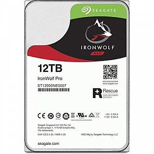 Жесткий диск Seagate IronWolf Pro 12TB 7.2K SATA 3.5" 256MB ST12000NE0008