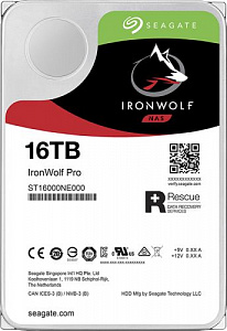 Жесткий диск Seagate Ironwolf Pro 16TB SATA 7.2K 3.5" 256MB ST16000NE000
