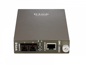Медиаконвертер D-Link DMC-300SC 1x 10/100Base-TX, 1x 100Base-FX, SC, 2km DMC-300SC/D8A