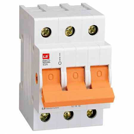 Выключатель-разъединитель LS Electric BKD 40А 3П