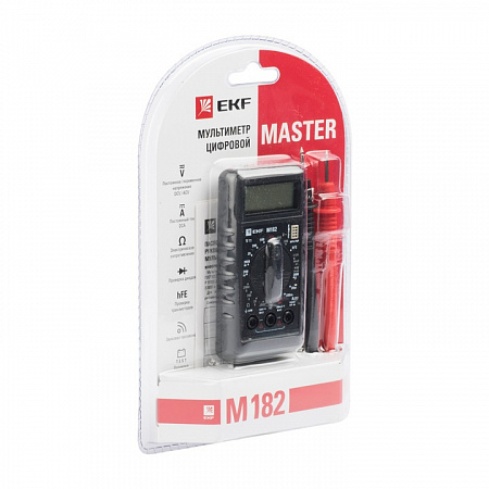 Мультиметр цифровой EKF Master M182