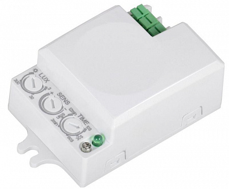 Датчик движения IEK ДД-МВ401 500Вт 360гр. 8м IP20 белый