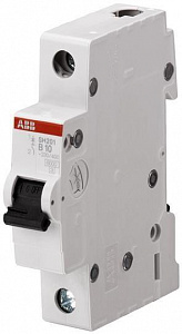 Автоматический выключатель ABB SH201 16А 1п B, 6 кА, SH201-B16 2CDS211001R0165
