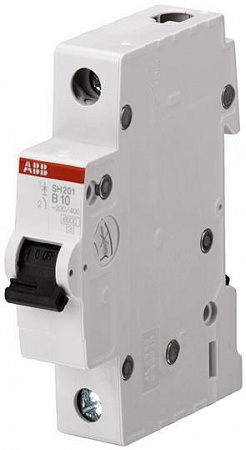 Автоматический выключатель ABB SH201 25А 1п B, 6 кА, SH201-B25