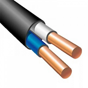 Кабель силовой Кабэкс ВВГ-Пнг(А) 2х1.5 ОК (N) 0.66кВ, 100 м/уп. ТХМ00136958