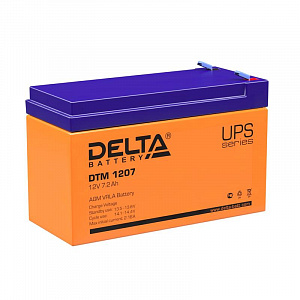 Аккумулятор Delta UPS 12В 7.2Ач DTM 1207