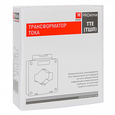 Трансформатор тока EKF PROxima ТТЕ 60 1000/5А 5ВА 0.5