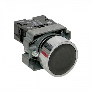 Кнопка EKF PROxima BA21 черная NO IP65 xb2-ba21-65