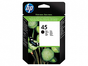 Картридж HP 45 струйный черный 930 стр 51645AE