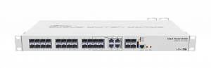 Коммутатор MikroTik 20x SFP, 4x SFP+, 4x combo ports CRS328-4C-20S-4S+RM