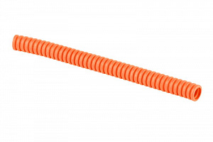 Труба гофрированная Ruvinil ПП легкая 25 мм, с протяжкой оранжевая, 50 м/уп. 42501