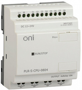 Реле логическое ONI PLR-S. CPU0804 PLR-S-CPU-0804