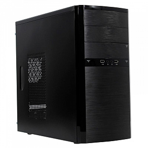 Корпус Powerman ES722 Minitower, 400W, черный 6111491
