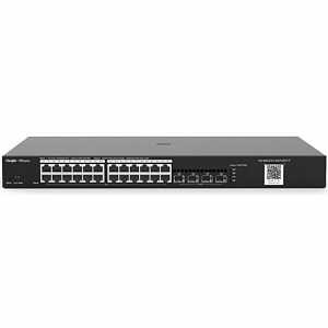 Коммутатор Ruijie RG-NBS3100-24GT4SFP-P 24-PoE smart, 28P RG-NBS3100-24GT4SFP-P