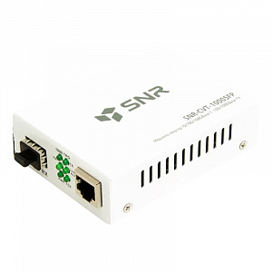 Медиаконвертер SNR 10/100/1000-Base-T, 100/1000Base-FX, SFP SNR-CVT-1000SFP-V2