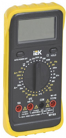 Мультиметр цифровой IEK Professional MY63