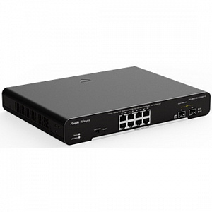 Коммутатор Ruijie RG-NBS3100-8GT2SFP 8-PoE smart, 10P RG-NBS3100-8GT2SFP-P