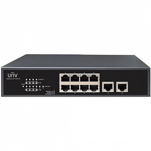 Коммутатор Uniview NSW2010-10T-POE-IN 8-PoE неуправляемый, 10P NSW2010-10T-POE-IN