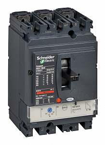 Автоматический выключатель Schneider Electric ComPact NSX160B 3п 125А 3т, 25кА, TM125D LV430311