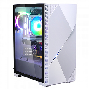 Корпус Zalman Z3 Iceberg Miditower, без БП, белый Z3 ICEBERG WHITE