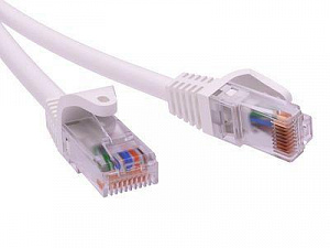Патч-корд DKC U/UTP 5E 10м LSZH, Белый RN5EUU4500WH