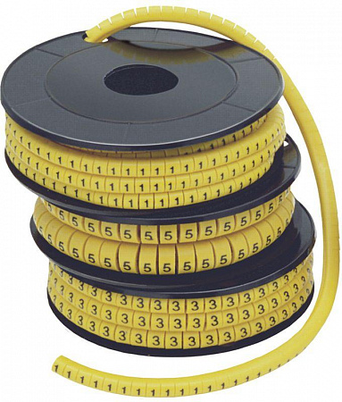 Маркер кабельный IEK МКЗ-10мм, символ B, 180 шт/уп.
